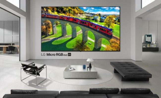 LG, ‘마이크로RGB 에보’ 차세대 프리미엄 LCD TV 첫 공개