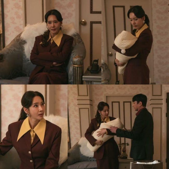 ‘첫 번째 남자’ 오현경, 아이 손에 넣고 섬뜩한 미소