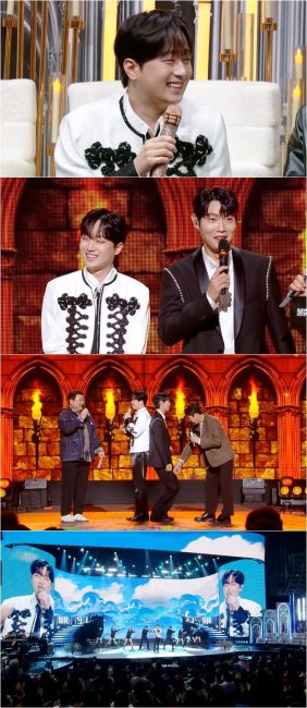 불후의 명곡 736회 이찬원·손태진 매너다리 신경전