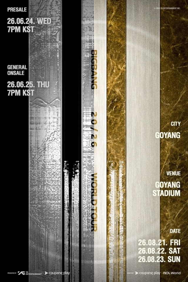 BIGBANG 2026 WORLD TOUR IN GOYANG, 빅뱅 20주년 공식 투어 포문